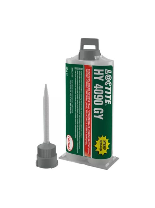 Loctite HY 4090 GY két komponensú, szürke színű hibridragasztó 50 gr