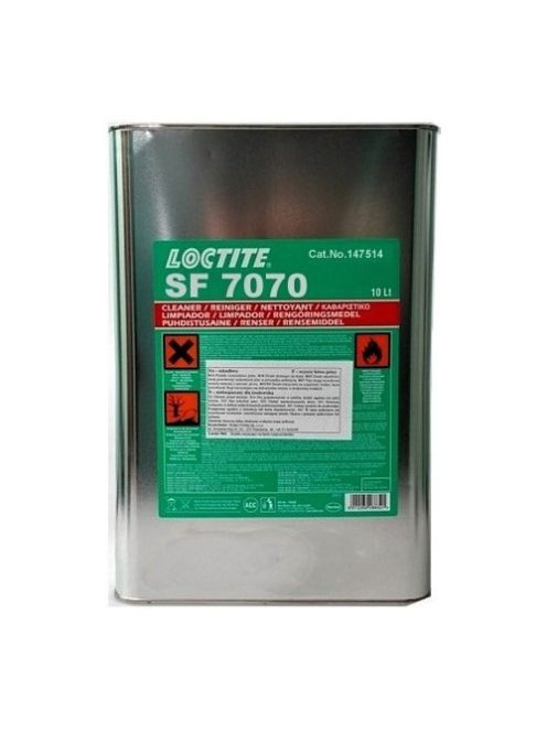 Loctite SF 7070 ragasztás előtti tisztító, CFC mentes, műanyagokhoz is 10 liter