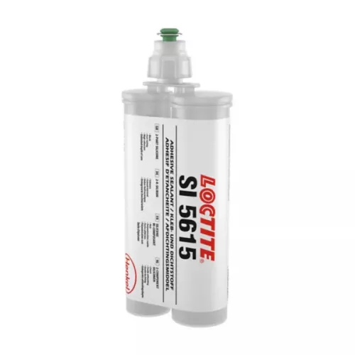 Loctite SI 5615 kétkomponensű, gyors fazékidejű szilikon, fekete színű 400 ml