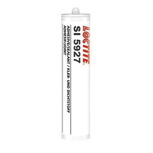 Loctite SI 5927 szilikon tömítő-ragasztó, ecetsavas, 315°C-ig, vörös 315 ml