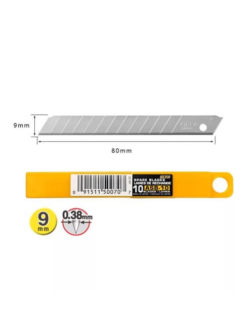 Olfa ASB-10 penge 9mm