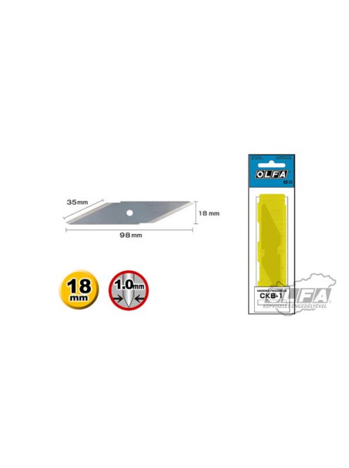 Olfa CKB-1 ipari penge (2 db)