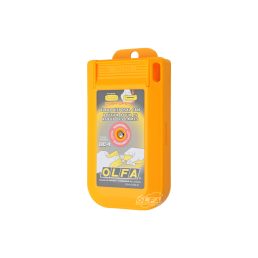   Olfa DC-4 Pengetörő doboz. Az elhasználódott pengék biztonságos letörésére és tárolására