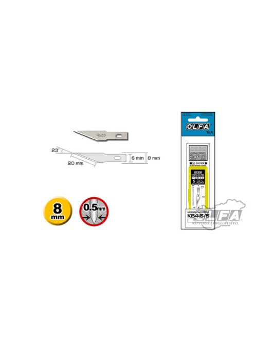 Olfa KB4-S/5 dekor penge (5 db)
