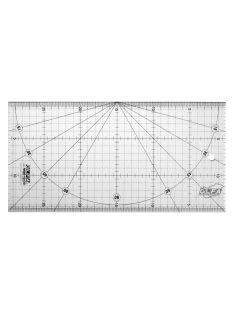 Olfa MQR-15 x 30 Patchwork vonalzó. 15 x 30 cm-es