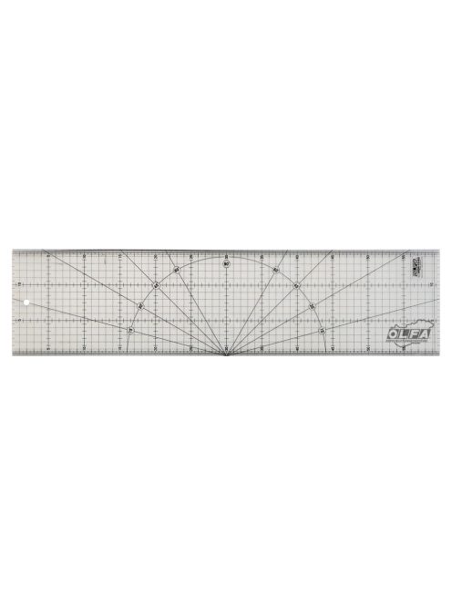 Olfa MQR-15 x 60 15 x 60 cm-es, matt, akril felületű patchwork vonalzó
