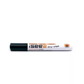 ISee2 Eraze Marker (fekete filc) táblafóliához