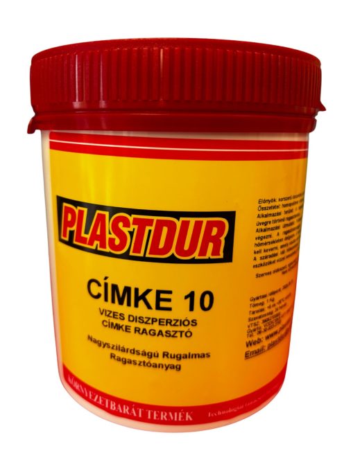 Plastdur Címke 10 ragasztó