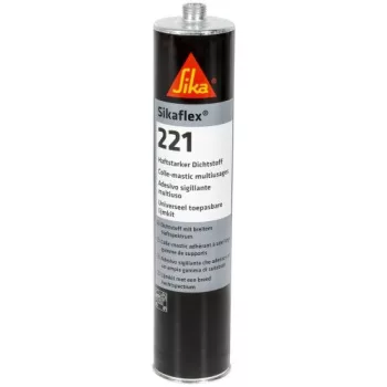   Sikaflex 221 univerzális tömítő és ragasztó fehér színben, 300 ml