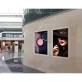 SLIDE IN LED plakátkeret - becsúsztatható - FEKETE