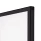 SLIDE IN LED plakátkeret - becsúsztatható - FEKETE