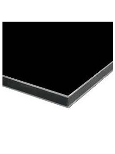 TuBond 3x0,20x1500x3050mm fekete/fekete matt/fényes