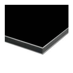 TuBond lemez 3x0,20x1500x3050mm fekete/fekete matt/fényes