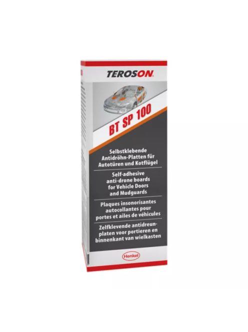 Teroson BT SP 100 hangtompító lap, bitumen, alu szövettel, 6 lap/csomag, 0,75 m2