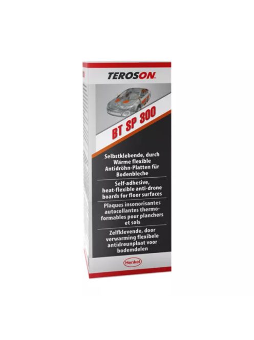 Teroson BT SP 300 hangtompító lap, bitumen, 4 lap/csomag, 1000x500 mm