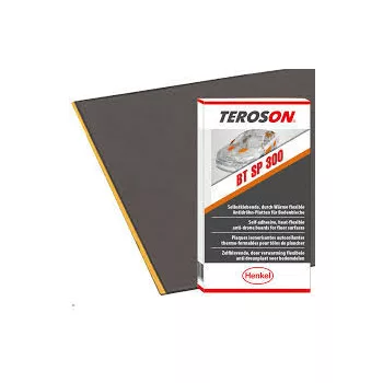   Teroson BT SP 300 hangtompító lap, bitumen, 4 lap/csomag, 500x500 mm