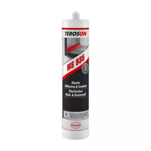 Teroson MS 935 GY rugalmas MS ragasztó, jó vegyi ellenállású, szürke 290 ml