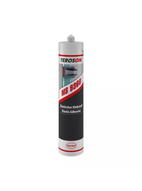Teroson MS 9360 BK rugalmas MS ragasztó, fekete 310 ml