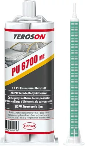 Teroson PU 6700 kétkomponensű karosszéria elem ragasztó 2x25 ml