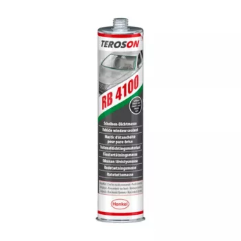   Teroson RB 4100 BK tömítőanyag gumi ágyazású szélvédőkhöz, butil, fekete 310 ml