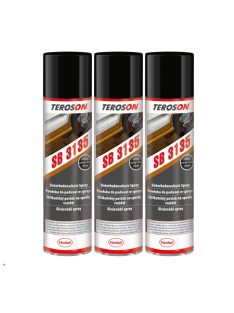   Teroson SB 3135 BK fekete színű alvázvédő spray, gumi-gyanta töltésű 3x400ml