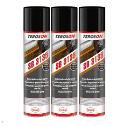   Teroson SB 3135 BK fekete színű alvázvédő spray, gumi-gyanta töltésű 3x400ml