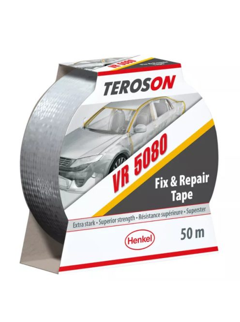 Teroson VR 5080 rögzítő, javító, csiszolásálló, 3 rétegű ragasztószalag 50 méter
