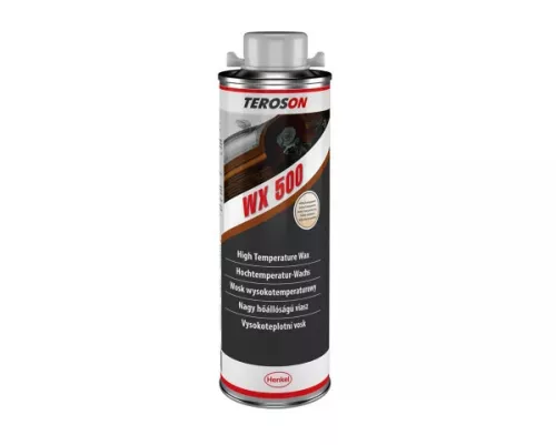 Teroson WX 500 fehér színű alváz- és üregvédő, oldószeres, viasz töltésű, 1 liter