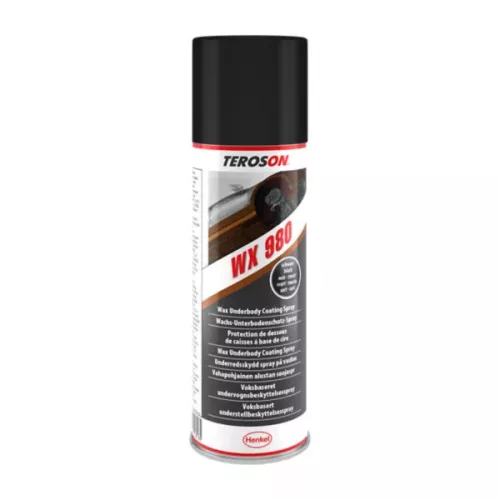 TEROSON WX 980 Wax fekete színű alvázvédő, oldószeres, viasz töltésű, 500 ml