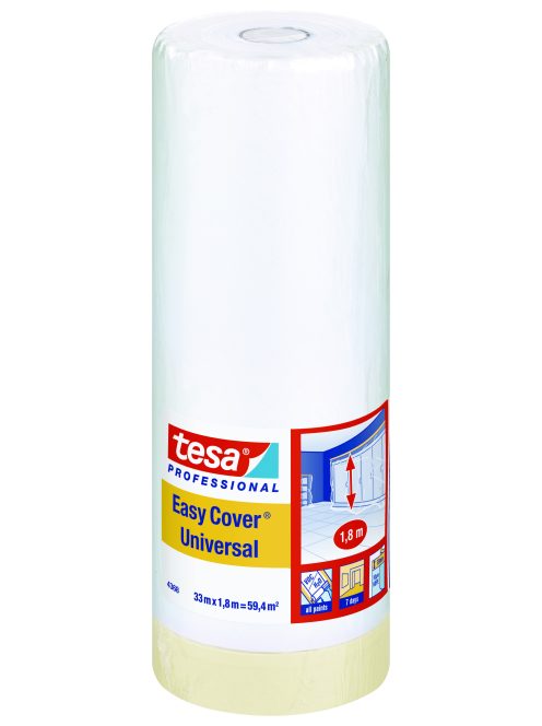 Tesa Festőszalag+takarófólia beltérre