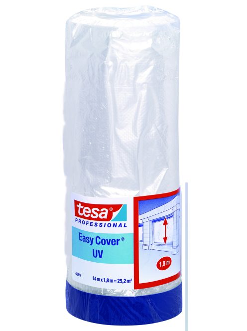 Tesa Festőszalag+takarófólia kültérre 14 m x 1800 mm