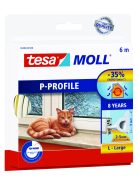 Tesa Ajtó- és ablaktömítő szalag, P profil 6 m x 9 mm