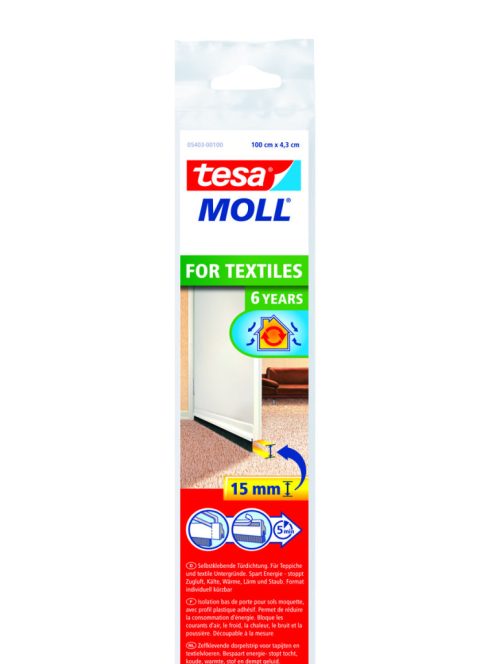 Tesa Szigetelő Ajtóseprű Textil Felületekhez 1 m x 43 mm
