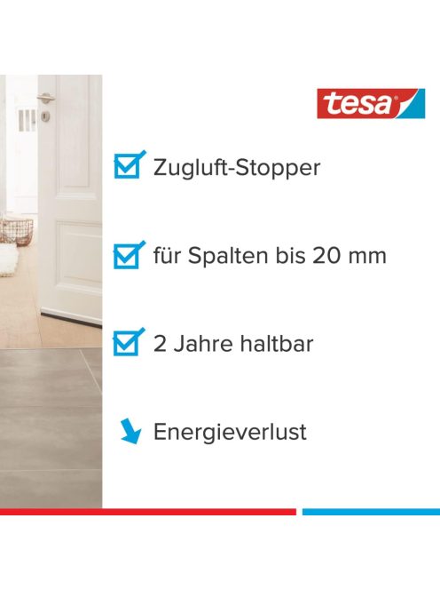Tesa Szigetelő Habcsík Ajtóhoz 1 m x 38 mm