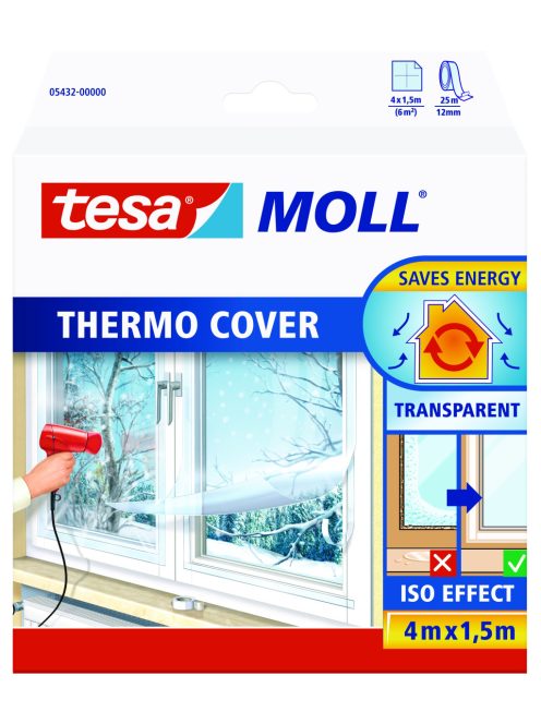 Tesa Thermo Cover, Ablakszigetelő Fólia 4 m x 1500 mm