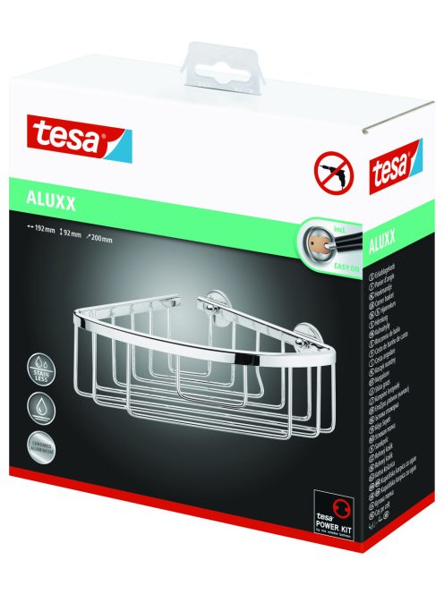 Tesa Aluxx Sarok Zuhanykosár 92 m x 192 mm