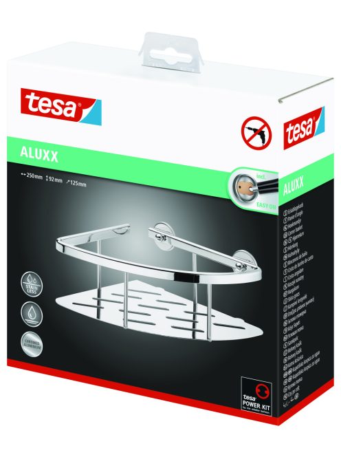 Tesa Aluxx Szimpla Sarok Zuhanypolc 92 m x 251 mm