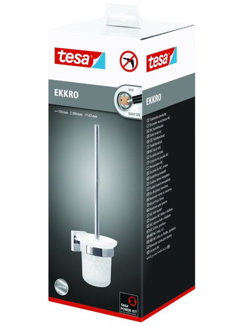 Tesa Ekkro WC-kefe +Tartó