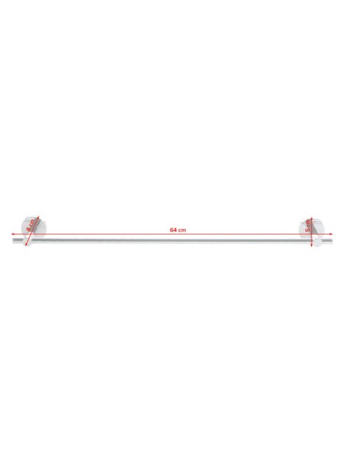 Tesa Smooz Törölközőtartó Rúd 50 m x 640 mm