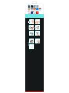 Tesa Smooz Dupla Törölközőtartó Rúd 50 m x 640 mm