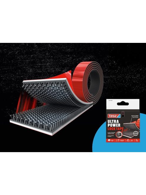 Tesa Ultra erős tépőzár szalag 1 m x 25 mm