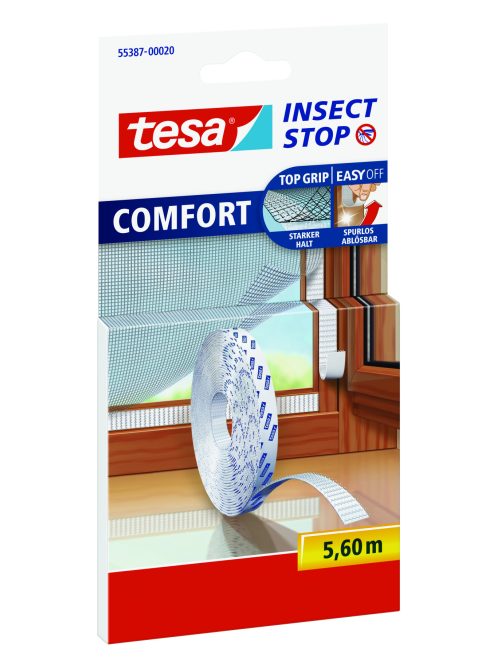 Tesa Comfort Tépőzár Szúnyoghálóhoz 5.6 m x 9 mm