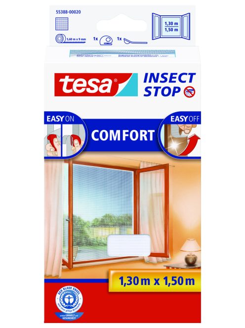 Tesa Comfort Öntapadó Szúnyogháló, Fehér