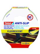 Tesa fényvisszaverő fluoreszkáló öntapadós csúszásgátló szalag 5 m x 25 mm