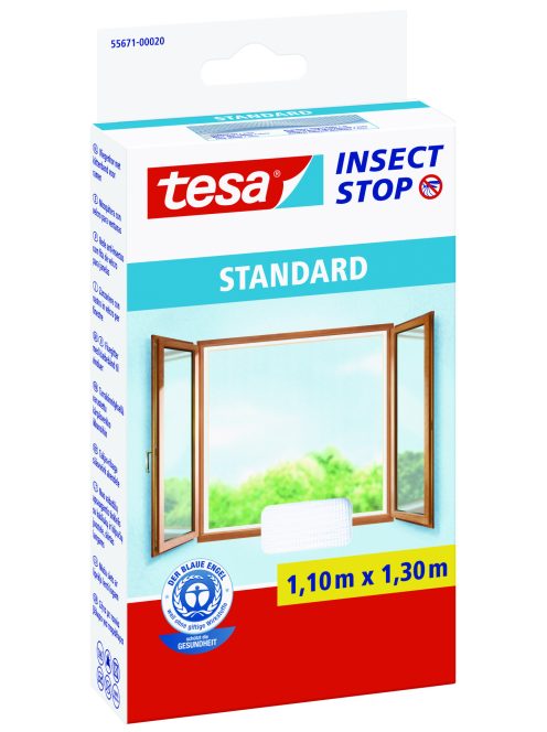 Tesa Standard Öntapadó Szúnyogháló, Fehér 1.1 m x 1300 mm