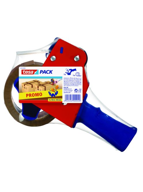 Tesa Kézi csomagzárógép+CSOMAGOLÓSZALAG 50 m x 48 mm