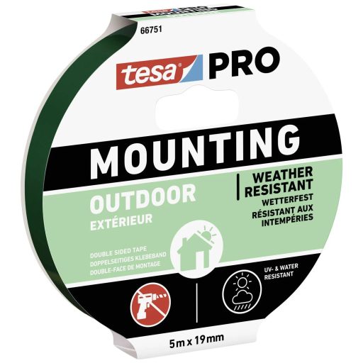 Tesa Mounting PRO rögzítő - kültér 5 m x 19 mm
