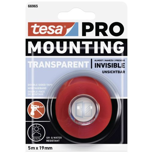 Tesa Mounting PRO rögzítő - átlátszó
