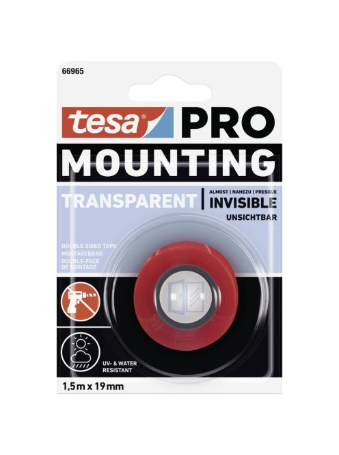 Tesa Mounting PRO rögzítő - átlátszó