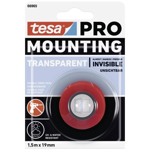 Tesa Mounting PRO rögzítő - átlátszó
